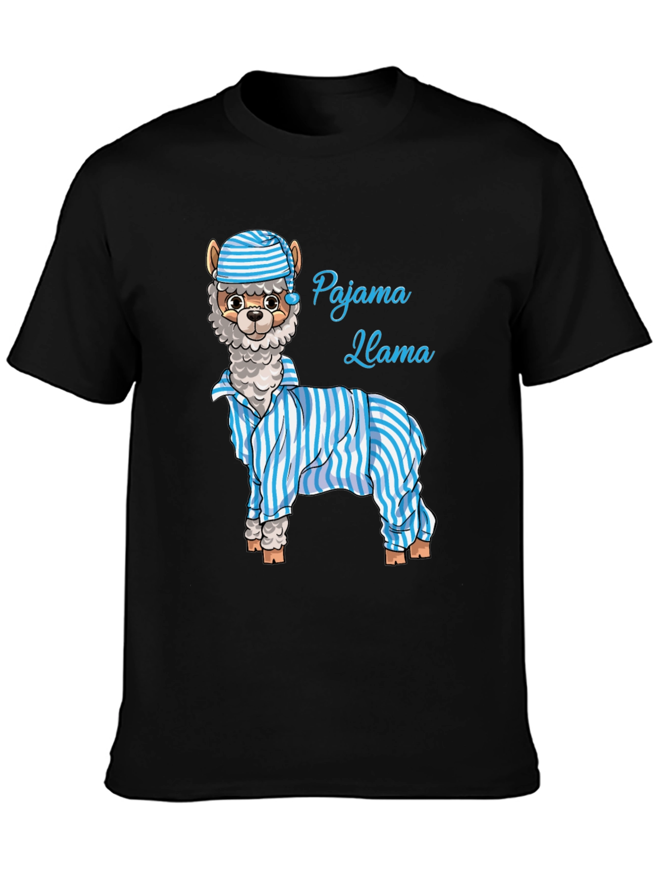 Pajama Llama Graphic T-Shirt