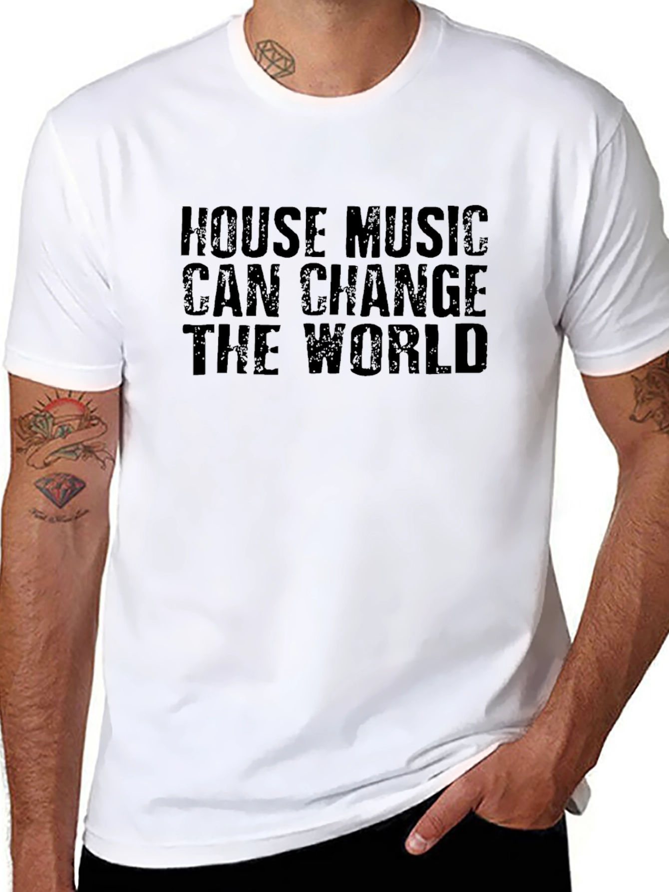 House Music Can Change the World Graphic Tee