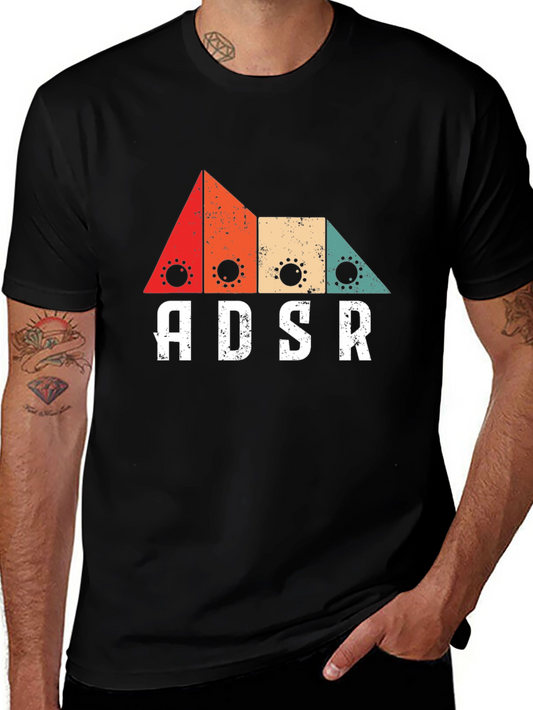 ADSR Synth Retro T-Shirt - Music Producer Gift