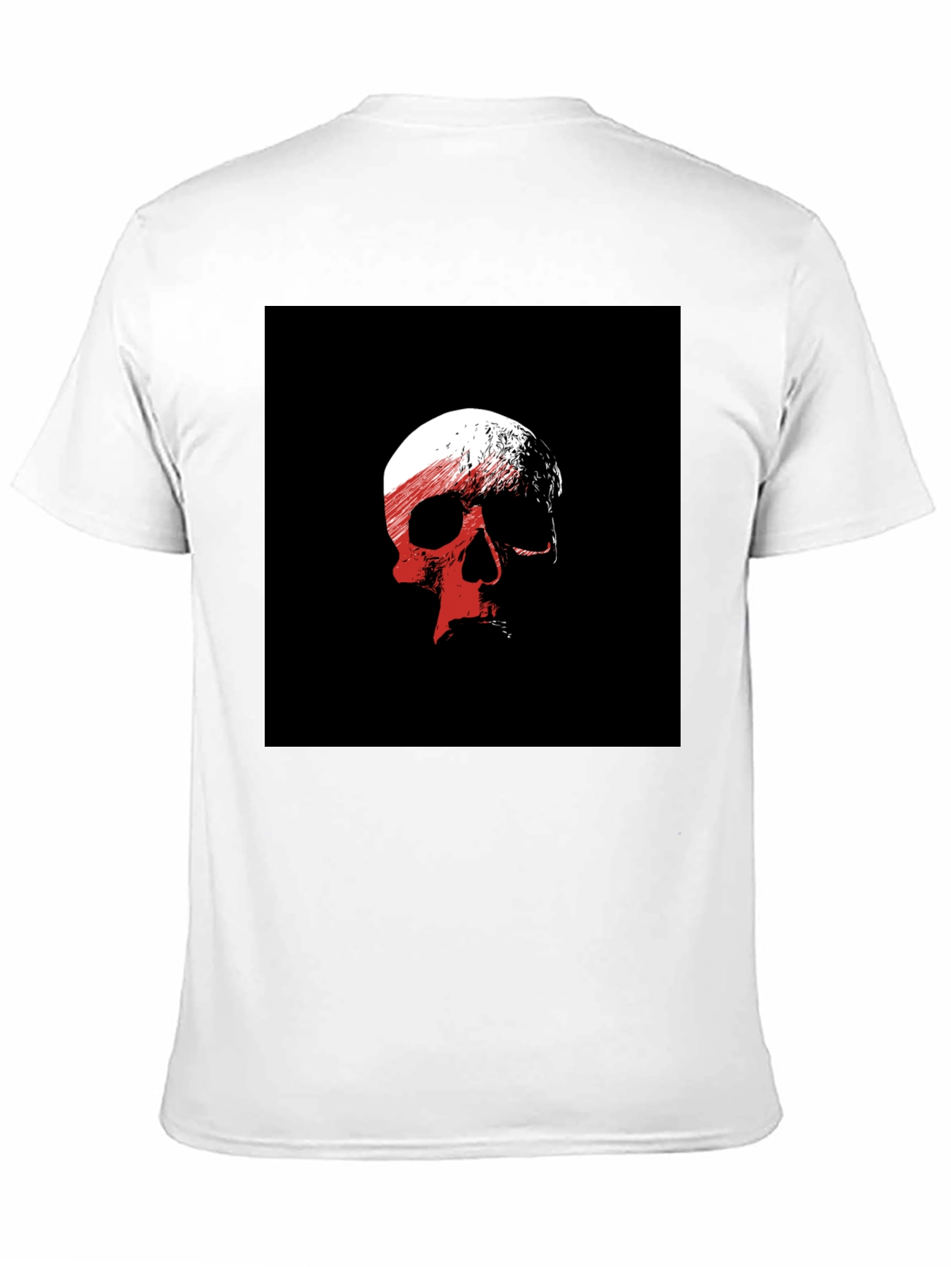 Skull Graphic Black T-Shirt - Edgy Casual Wear
