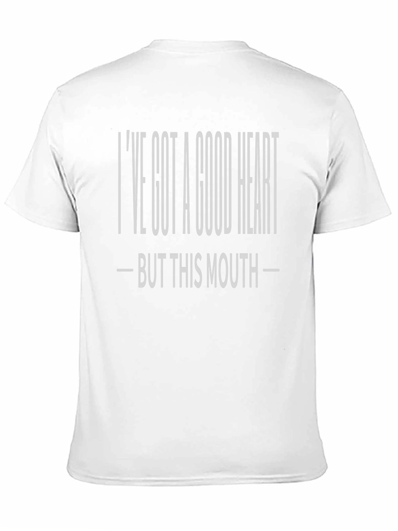 Good Heart Mouth Funny Sarcastic T-Shirt