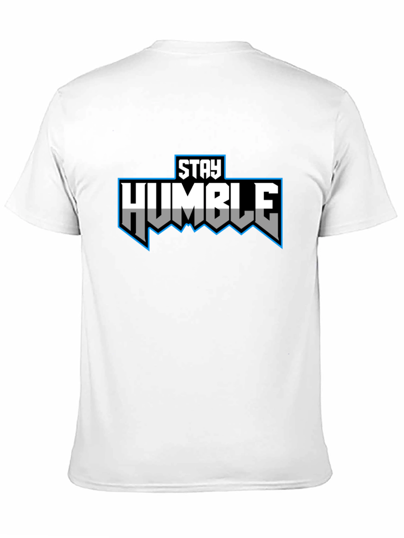 Stay Humble Graphic Tee - Black Short Sleeve