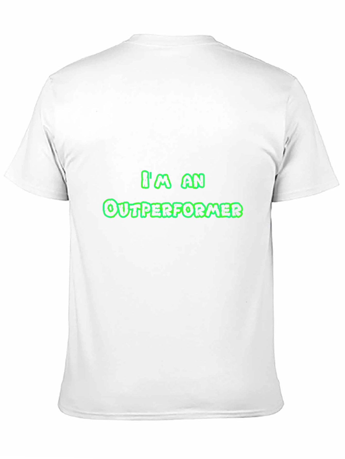 Im An Outperformer Graphic Tee - Black