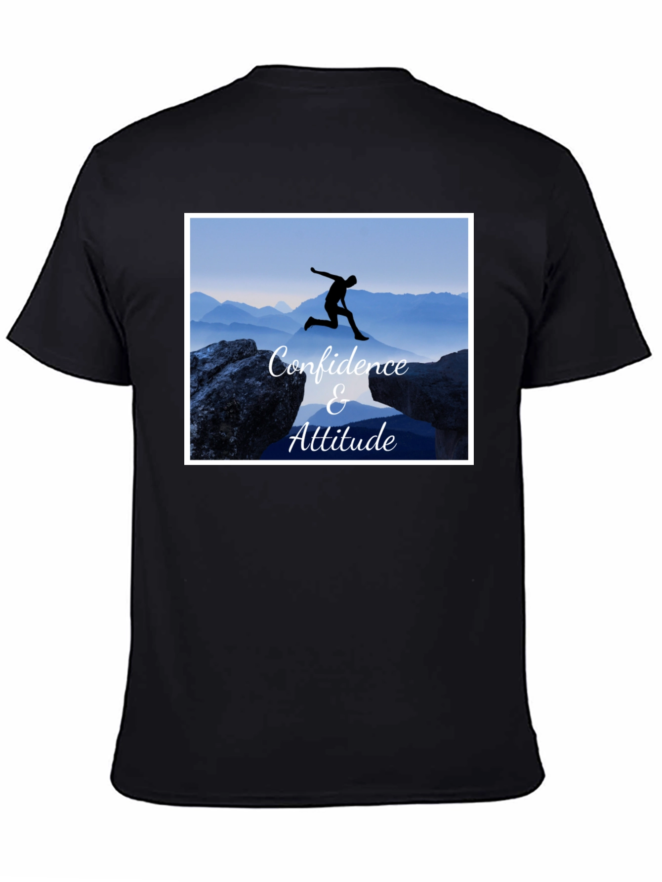 Confidence & Attitude Black T-Shirt