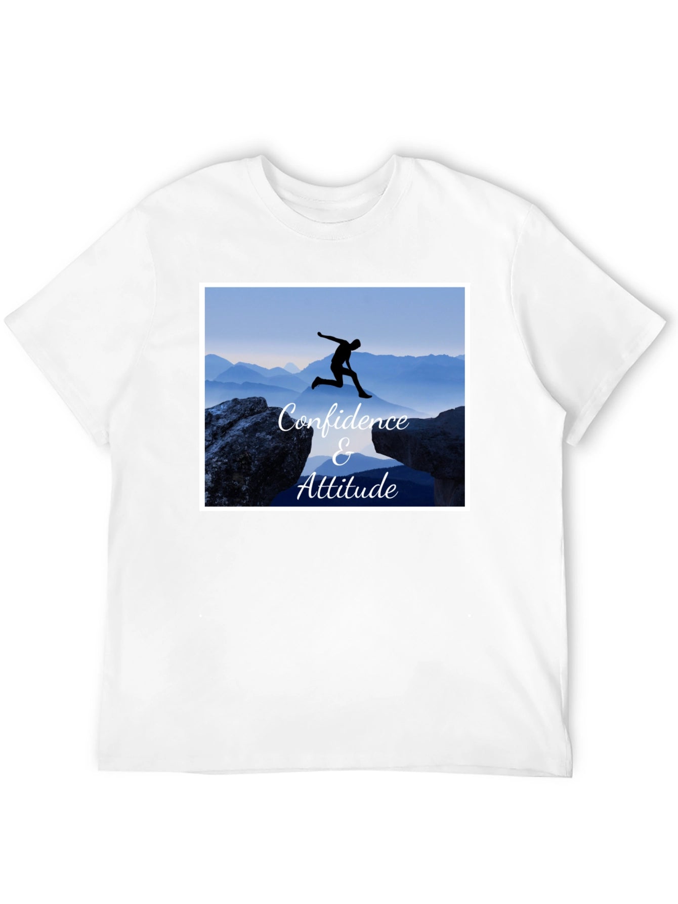 Confidence & Attitude Black T-Shirt