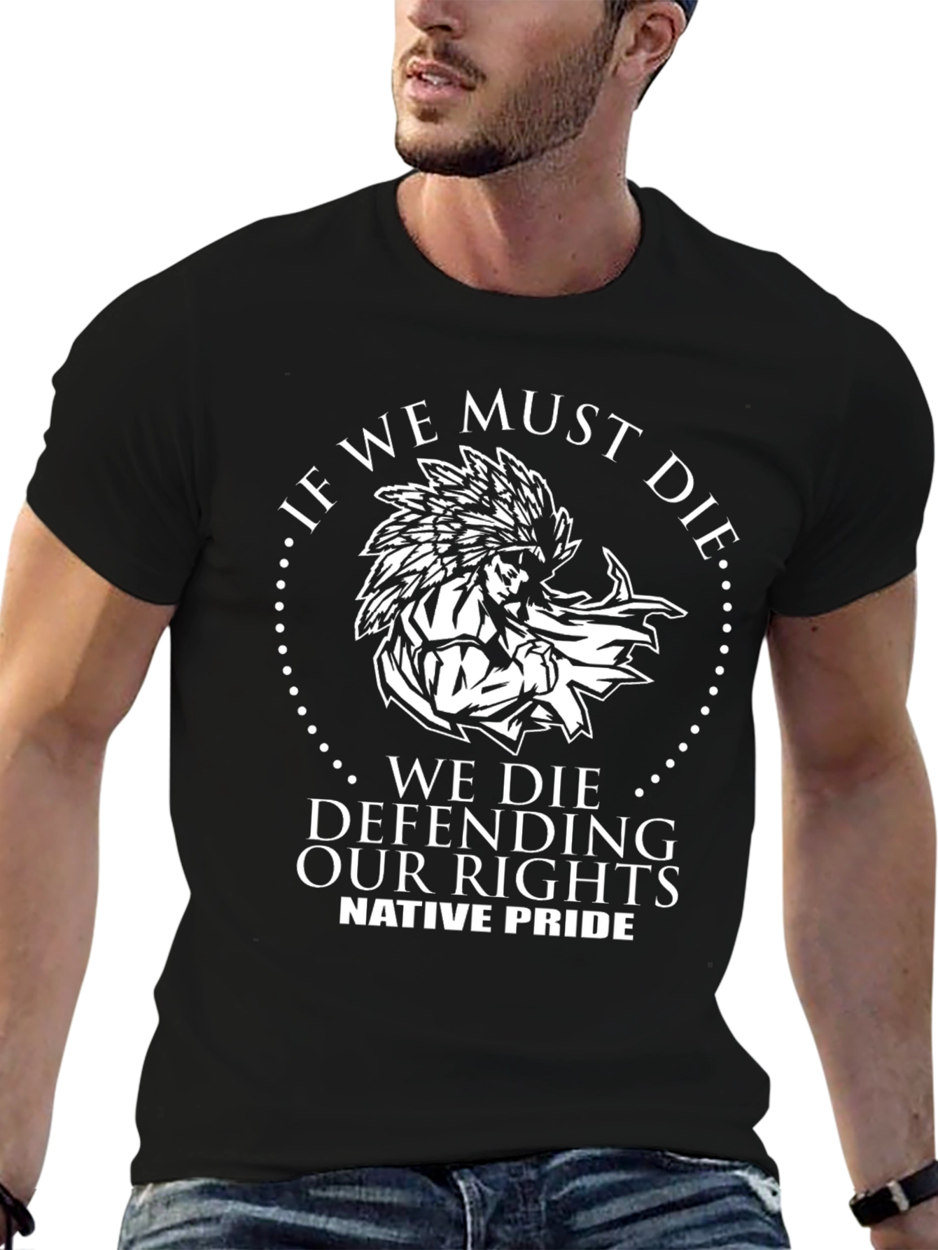 Native Pride T-Shirt - Defending Our Rights