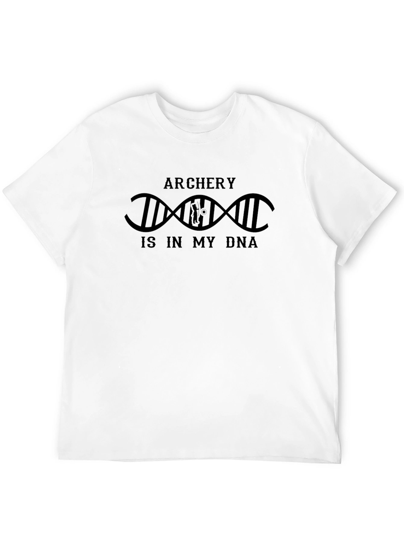Archery DNA T-Shirt - Black Graphic Tee