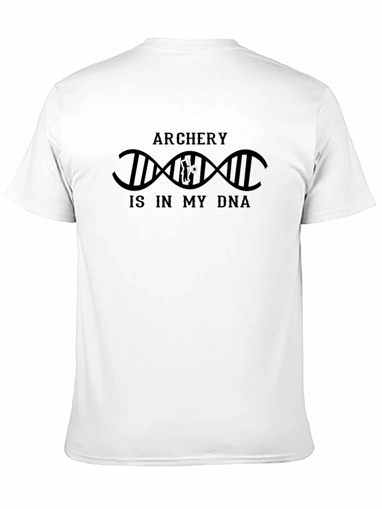 Archery DNA T-Shirt - Black Graphic Tee