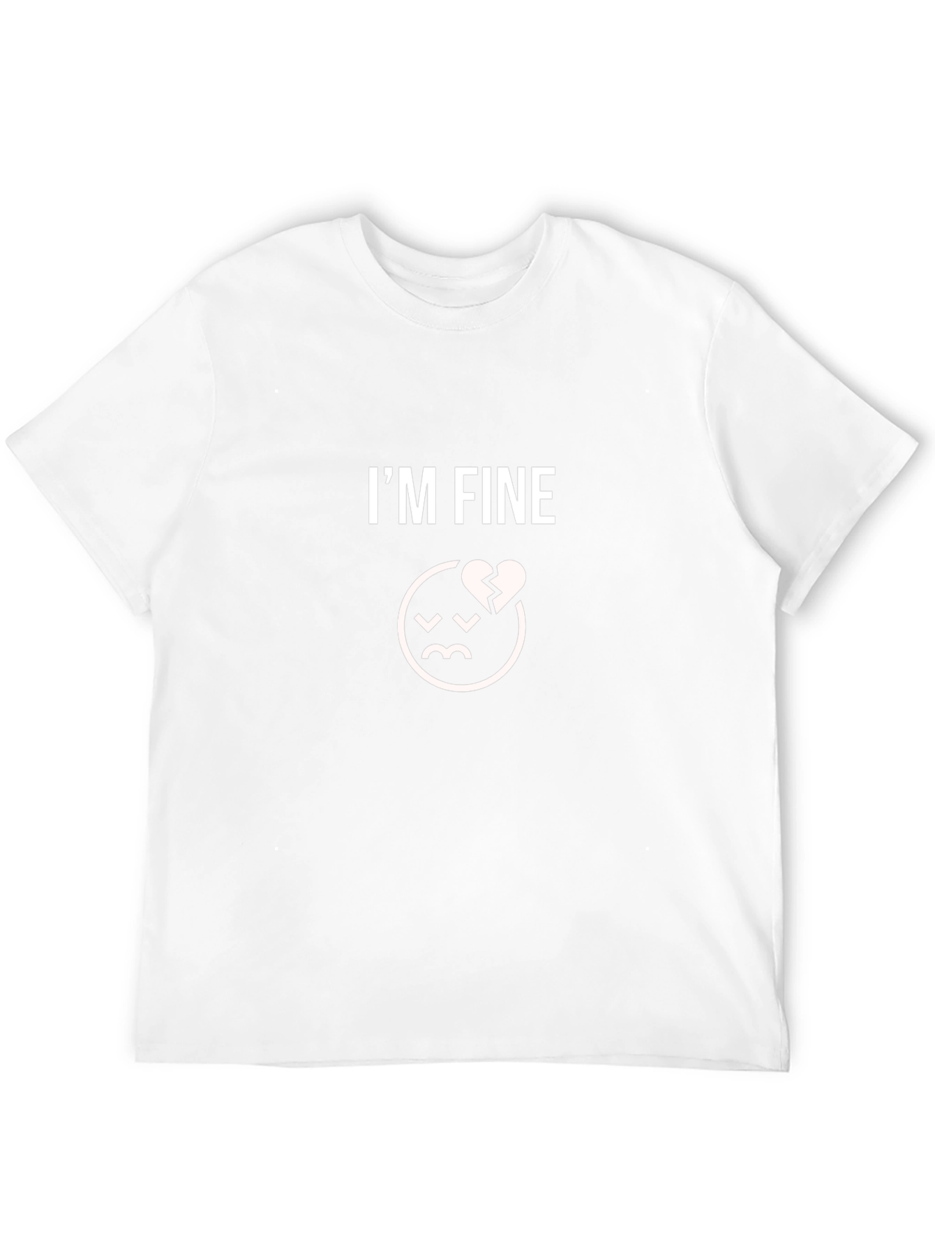 Im Fine Broken Heart Graphic T-Shirt