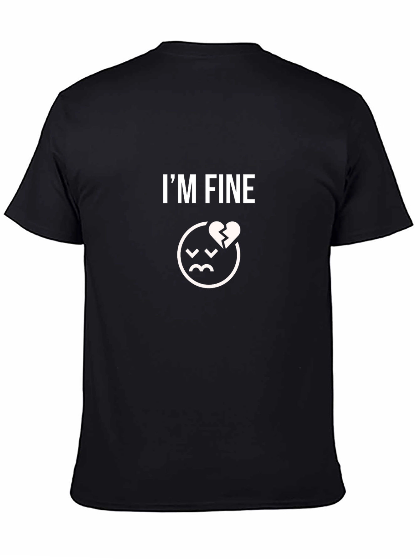 Im Fine Broken Heart Graphic T-Shirt