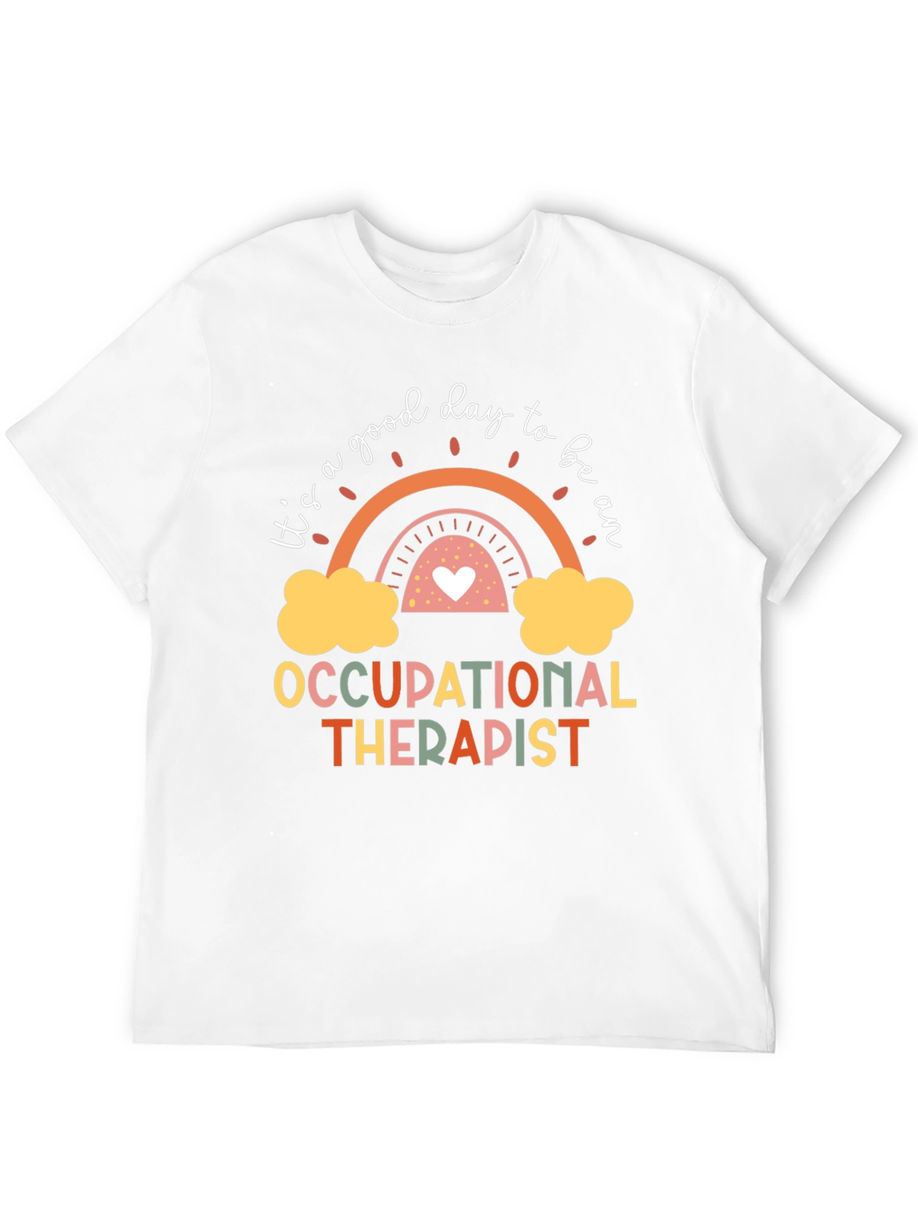 Occupational Therapist Rainbow Graphic T-Shirt