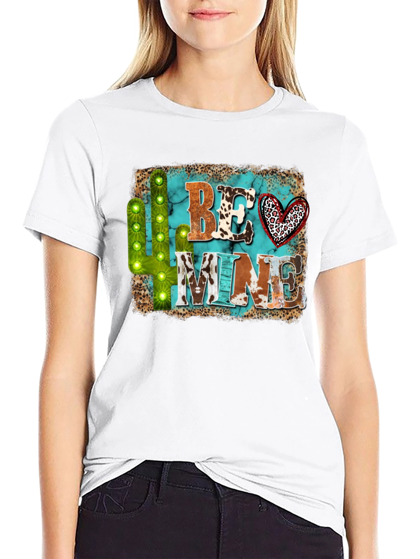 Be Mine Valentines Day Graphic Tee
