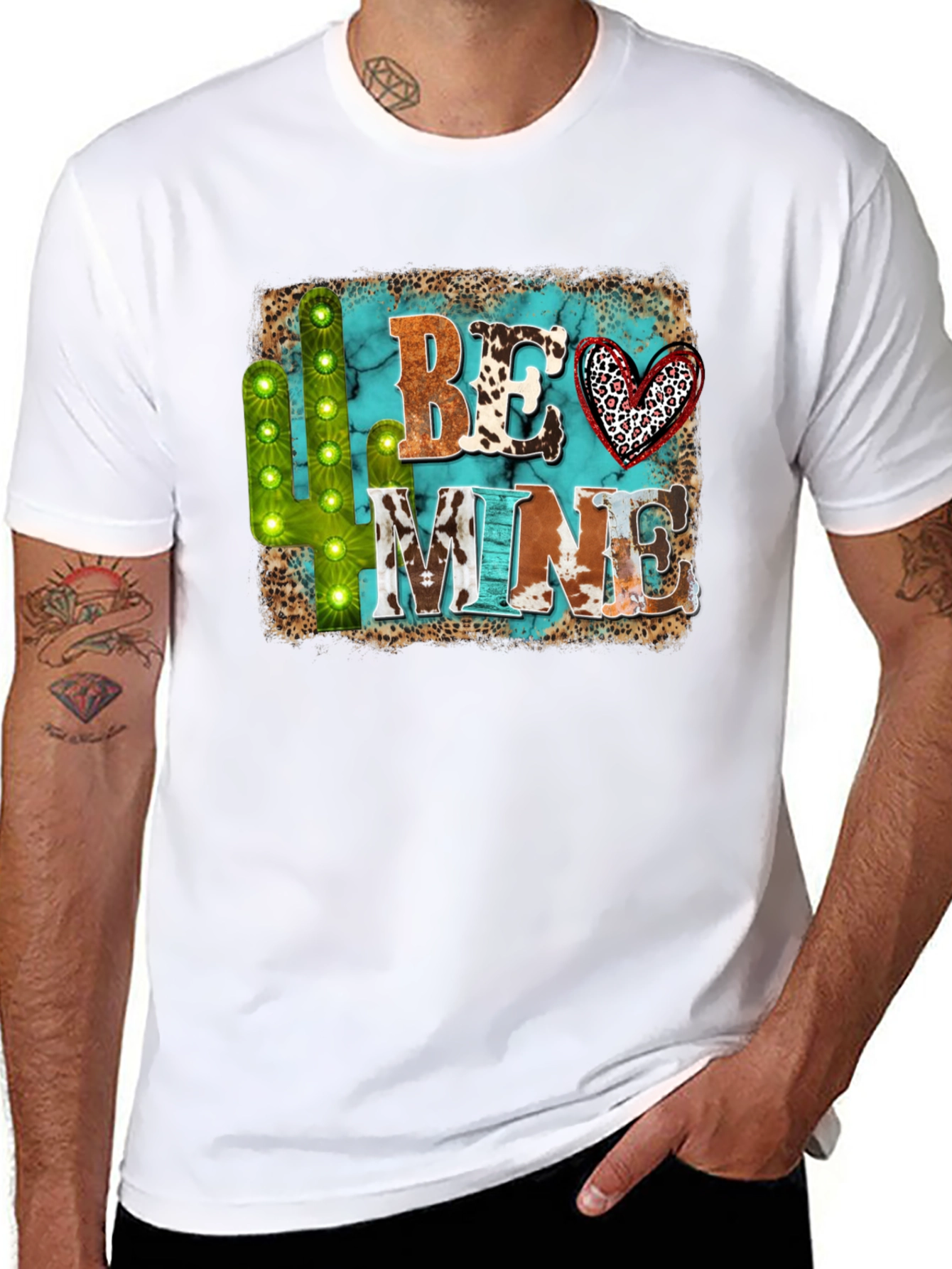 Be Mine Valentines Day Graphic Tee