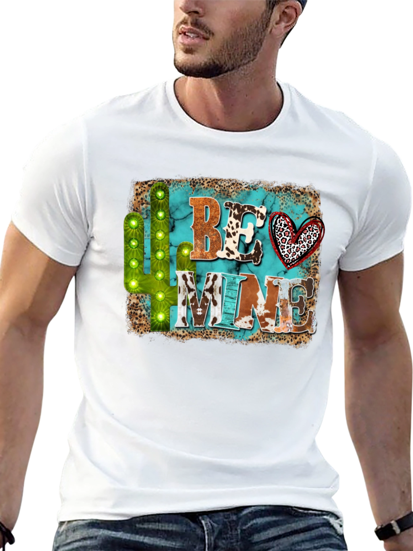 Be Mine Valentines Day Graphic Tee