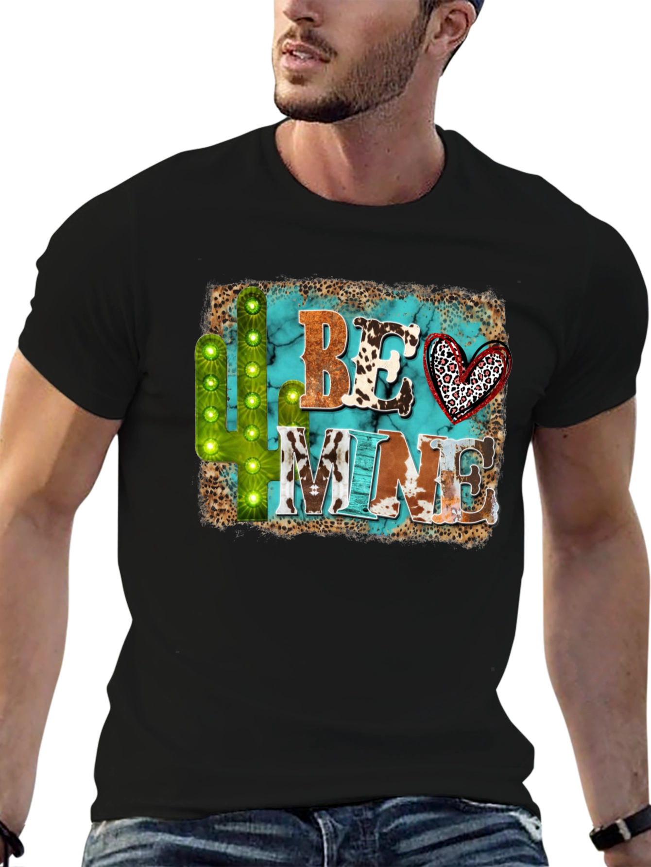 Be Mine Valentines Day Graphic Tee