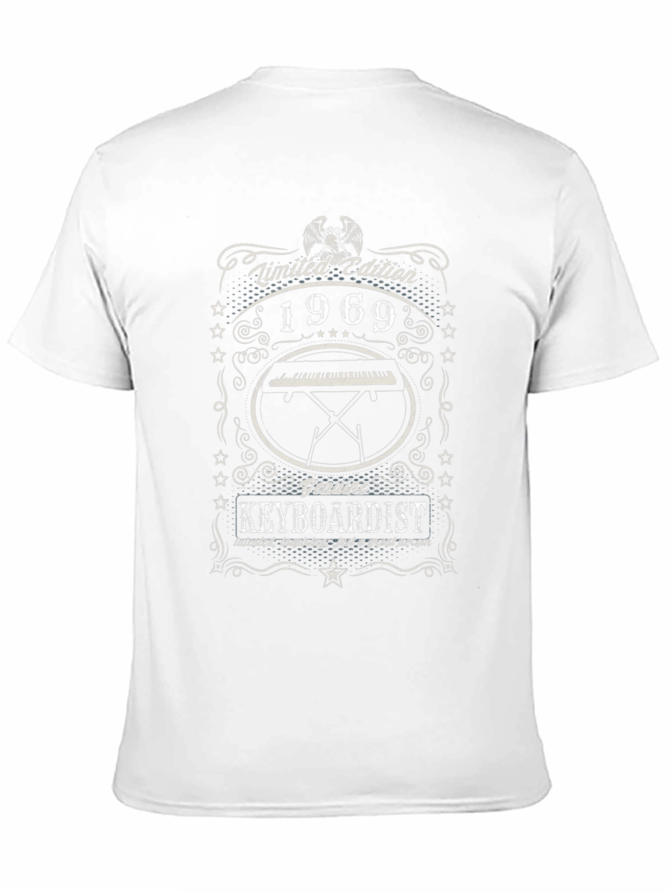 Limited Edition 1969 Keyboardist Black T-Shirt