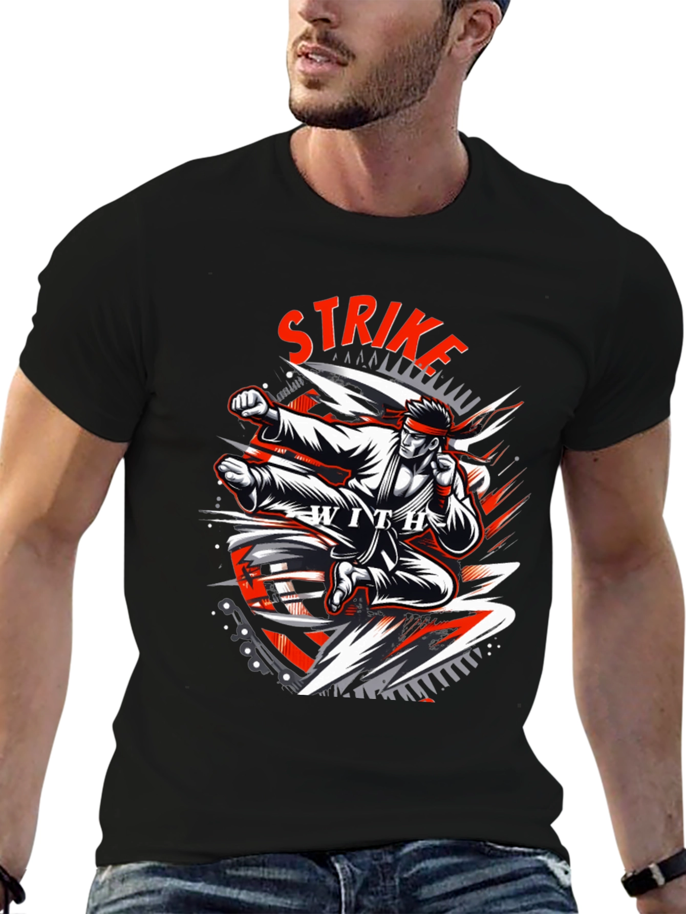 Strike T-Shirt - Martial Arts Graphic Tee