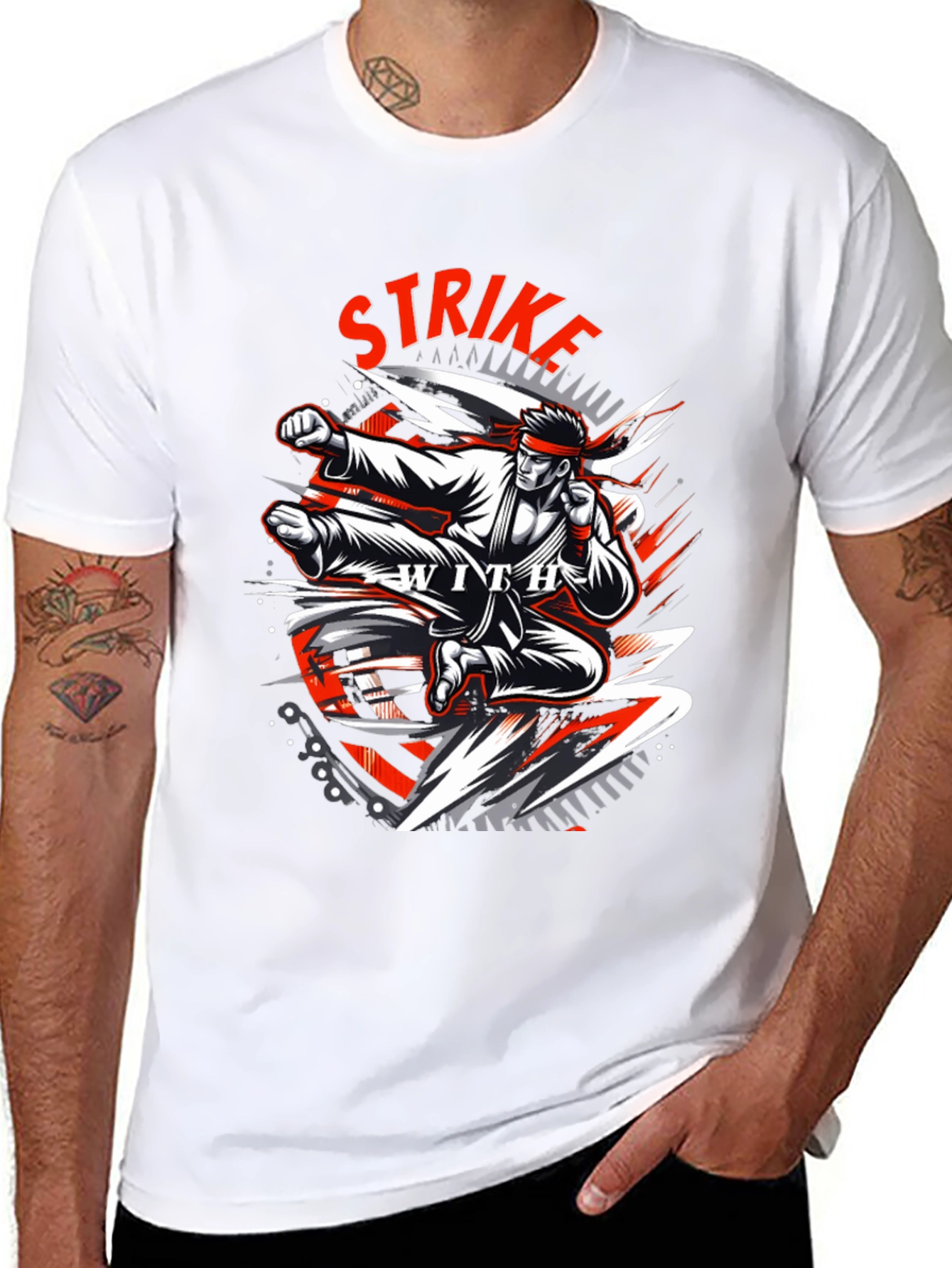 Strike T-Shirt - Martial Arts Graphic Tee