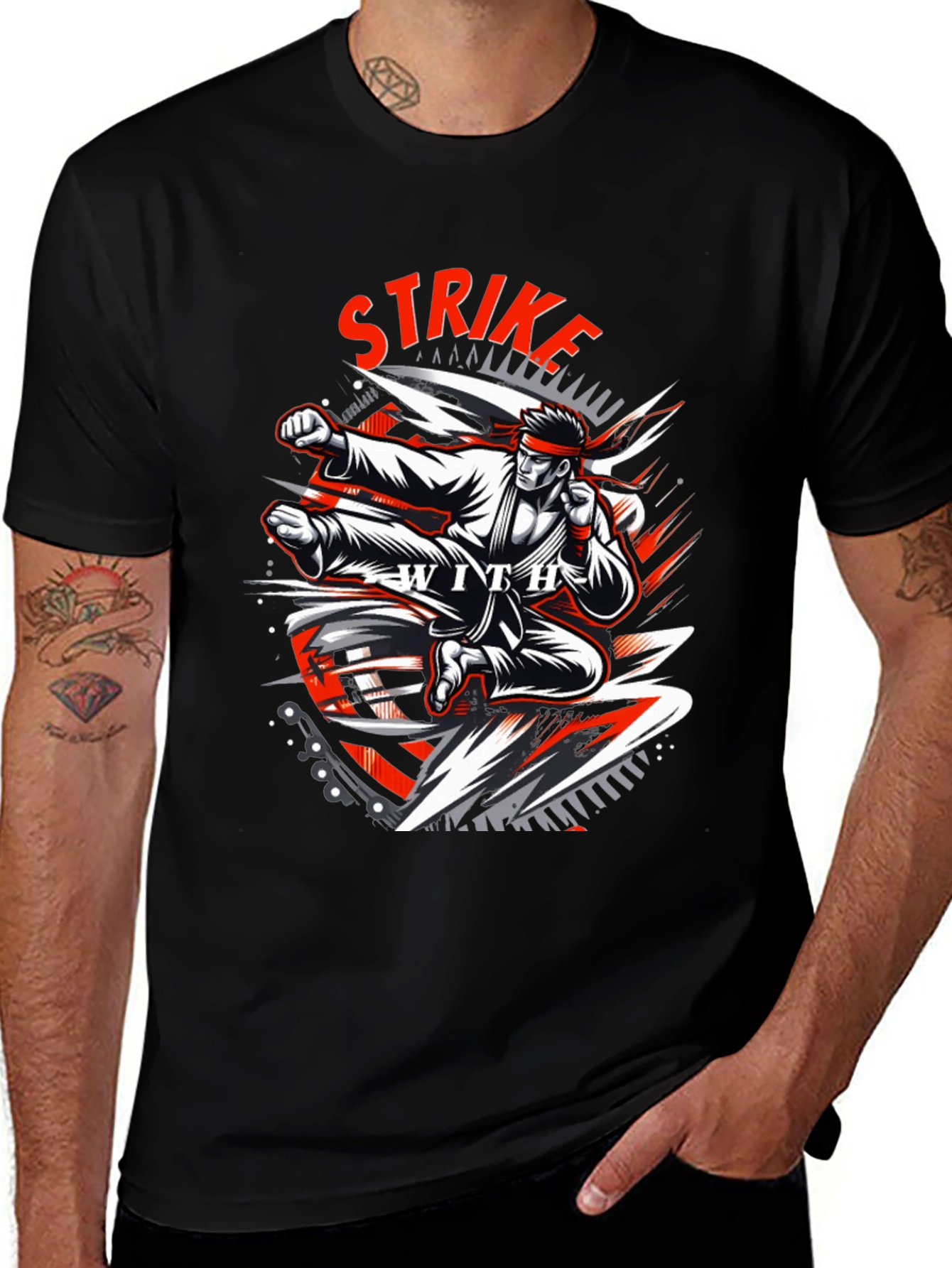 Strike T-Shirt - Martial Arts Graphic Tee