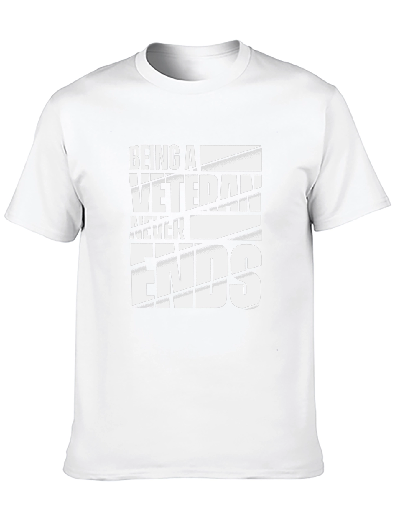 Being a Veteran Never Ends Graphic Tee