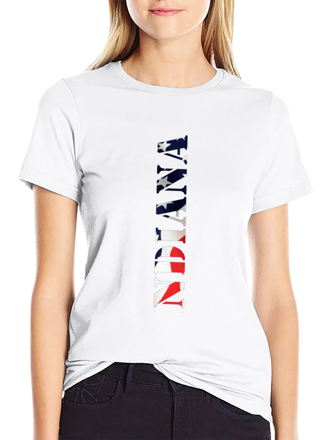 American Flag INDIANA T-Shirt