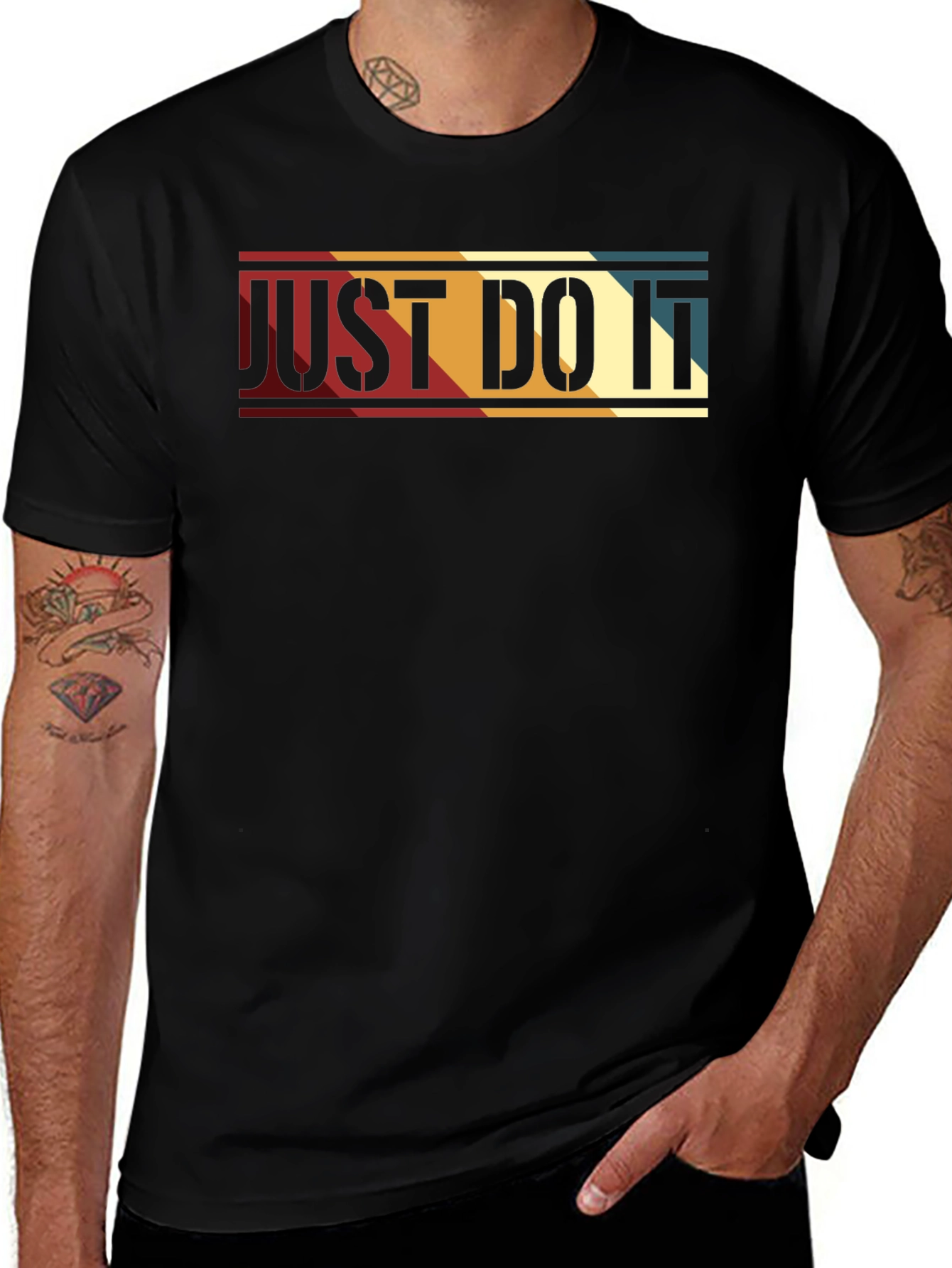 Just Do It Retro Graphic Tee
