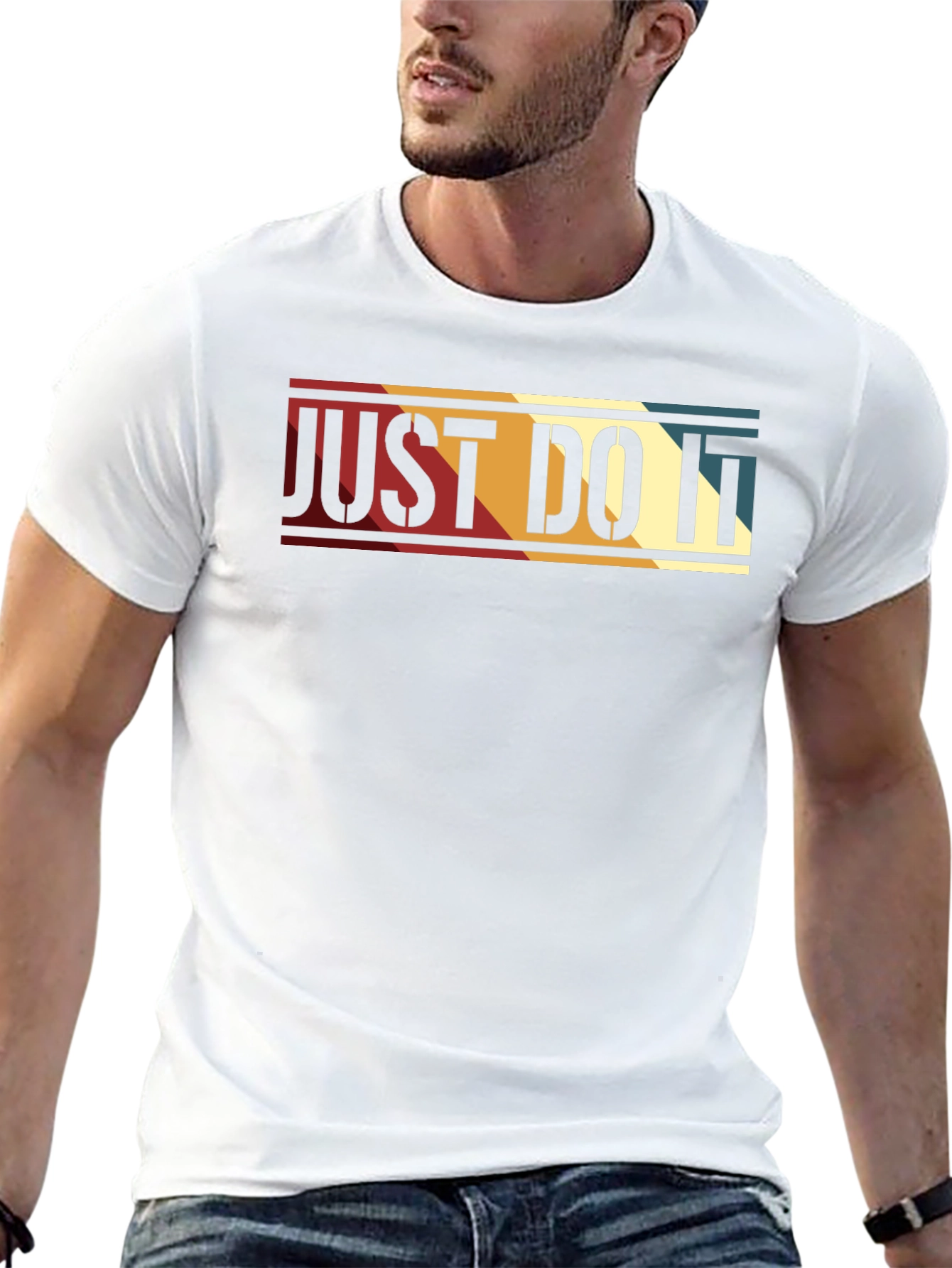 Just Do It Retro Graphic Tee