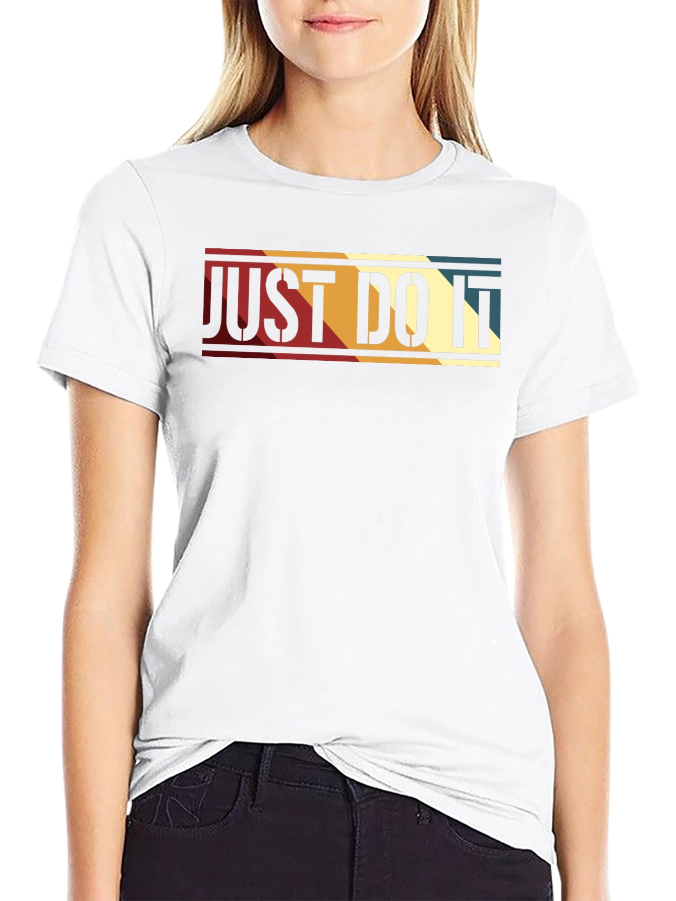 Just Do It Retro Graphic Tee