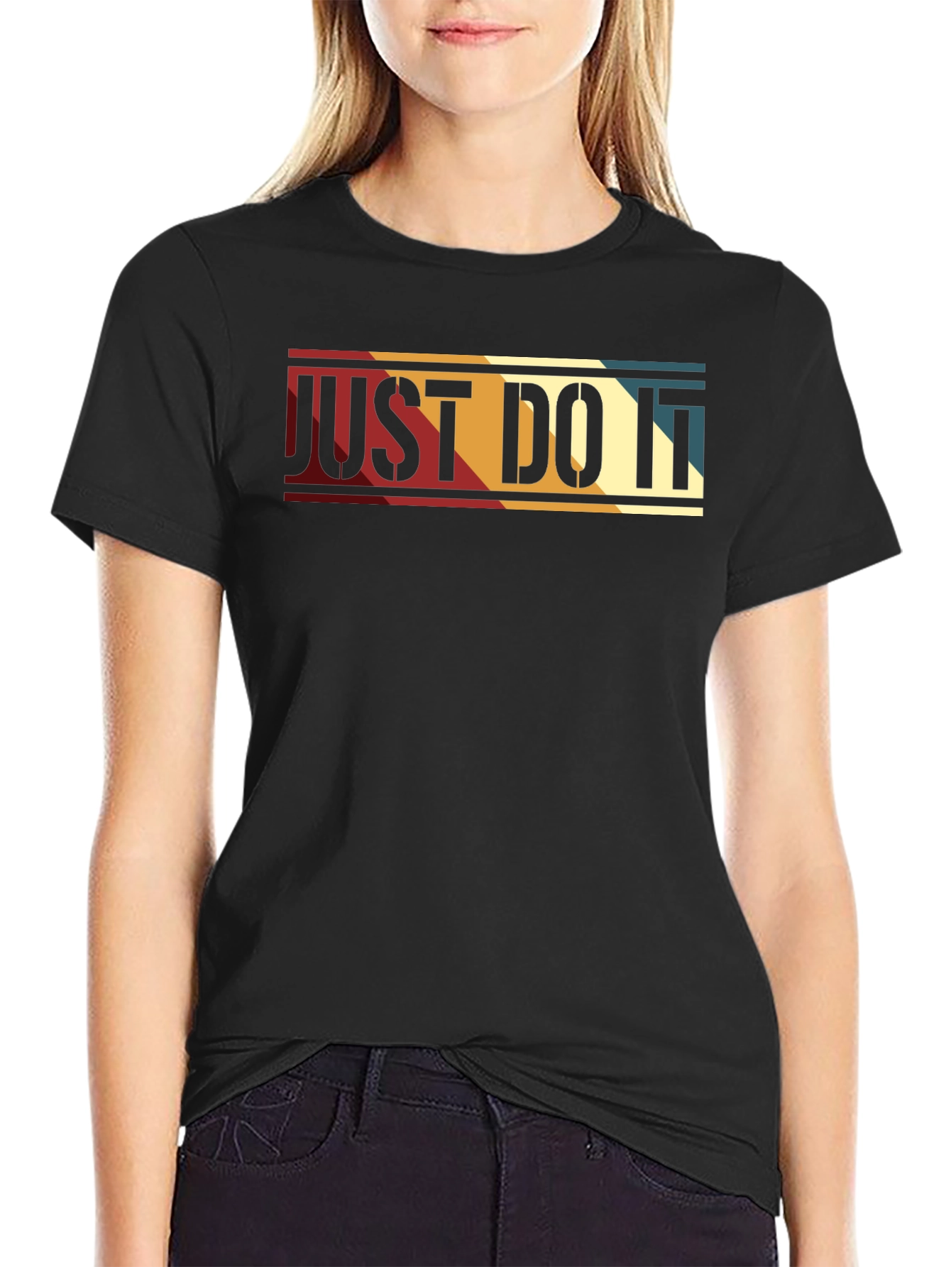 Just Do It Retro Graphic Tee