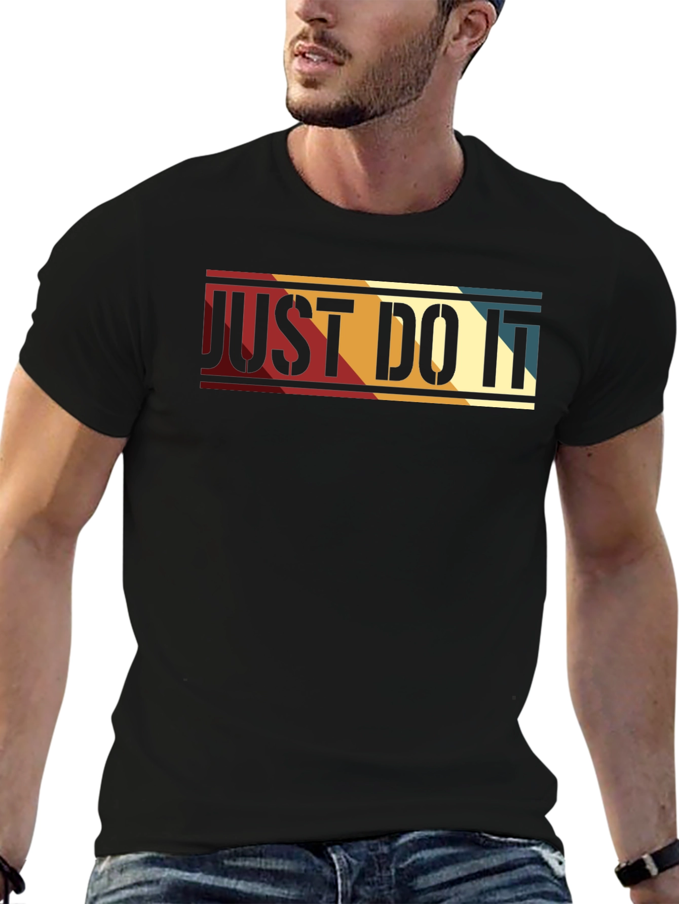Just Do It Retro Graphic Tee