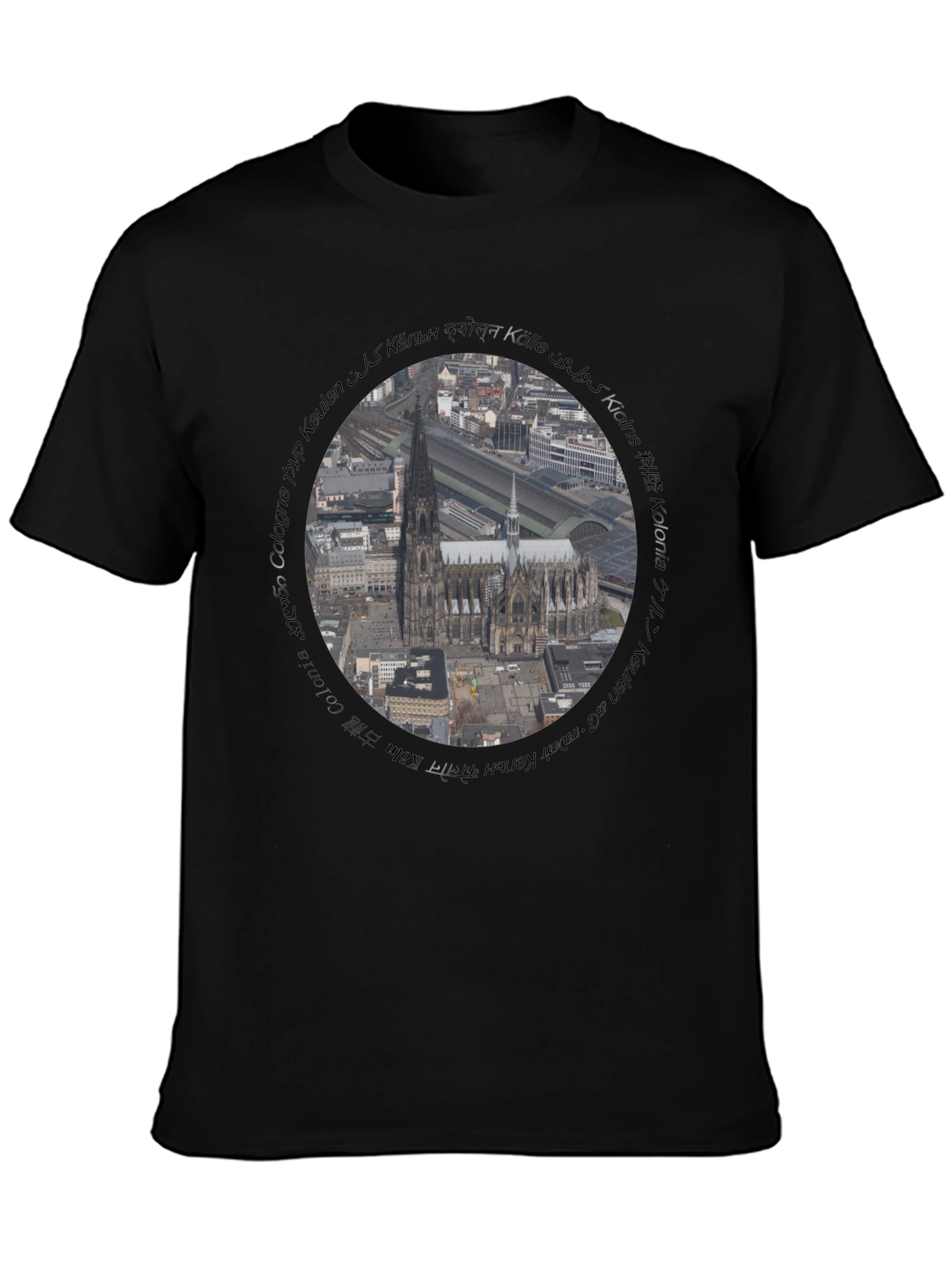 Cologne Cathedral Graphic T-Shirt