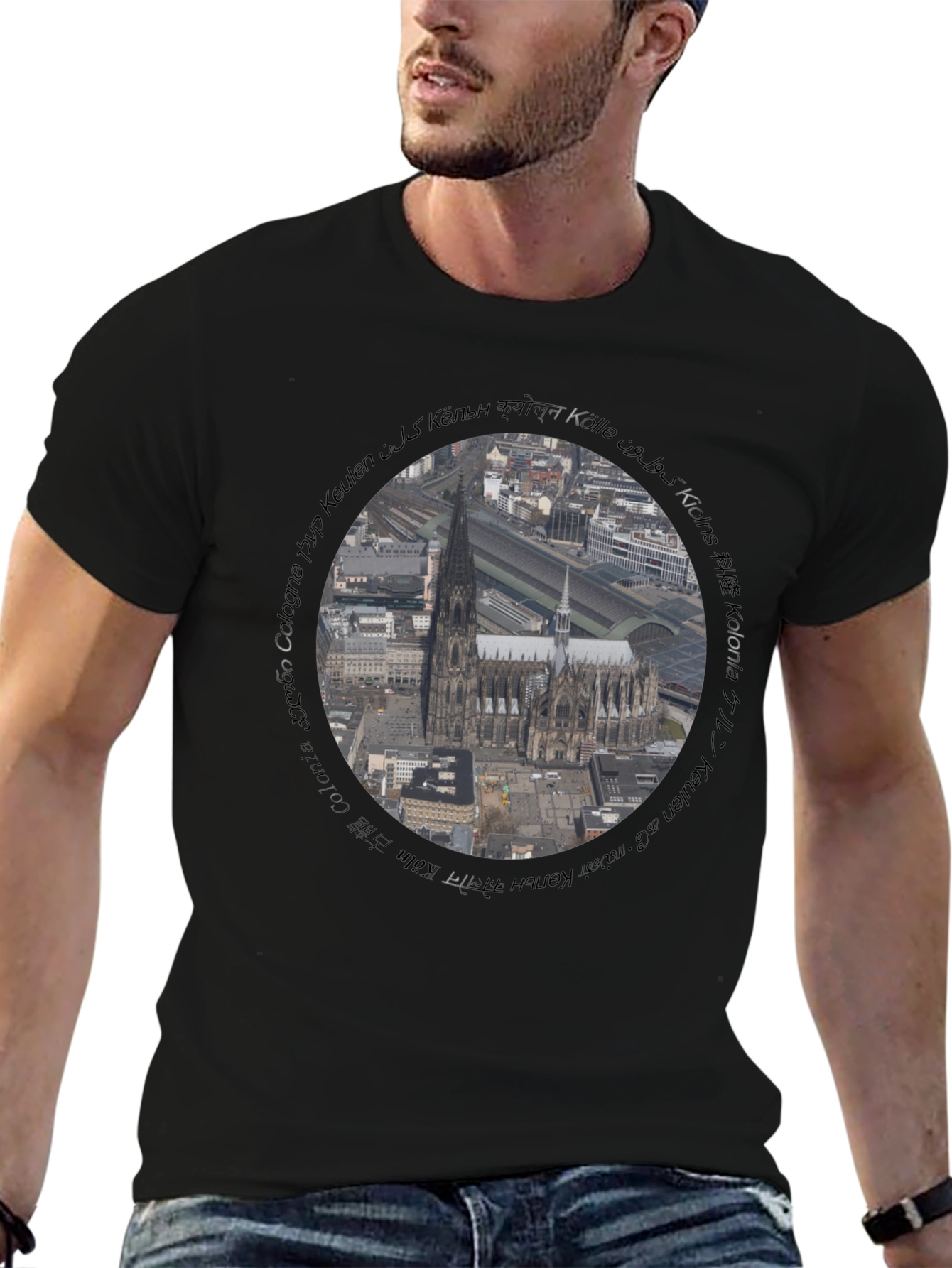 Cologne Cathedral Graphic T-Shirt