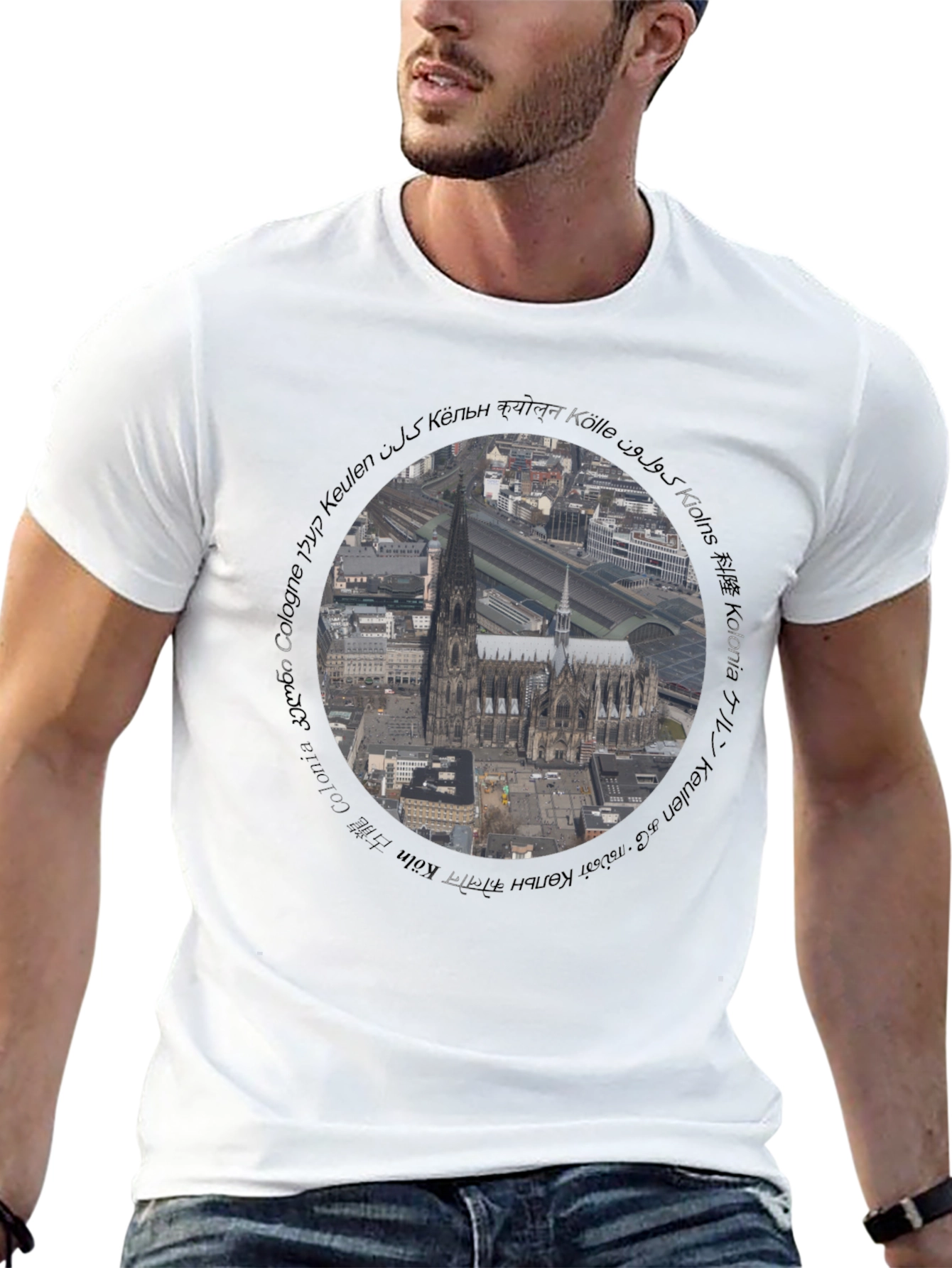 Cologne Cathedral Graphic T-Shirt