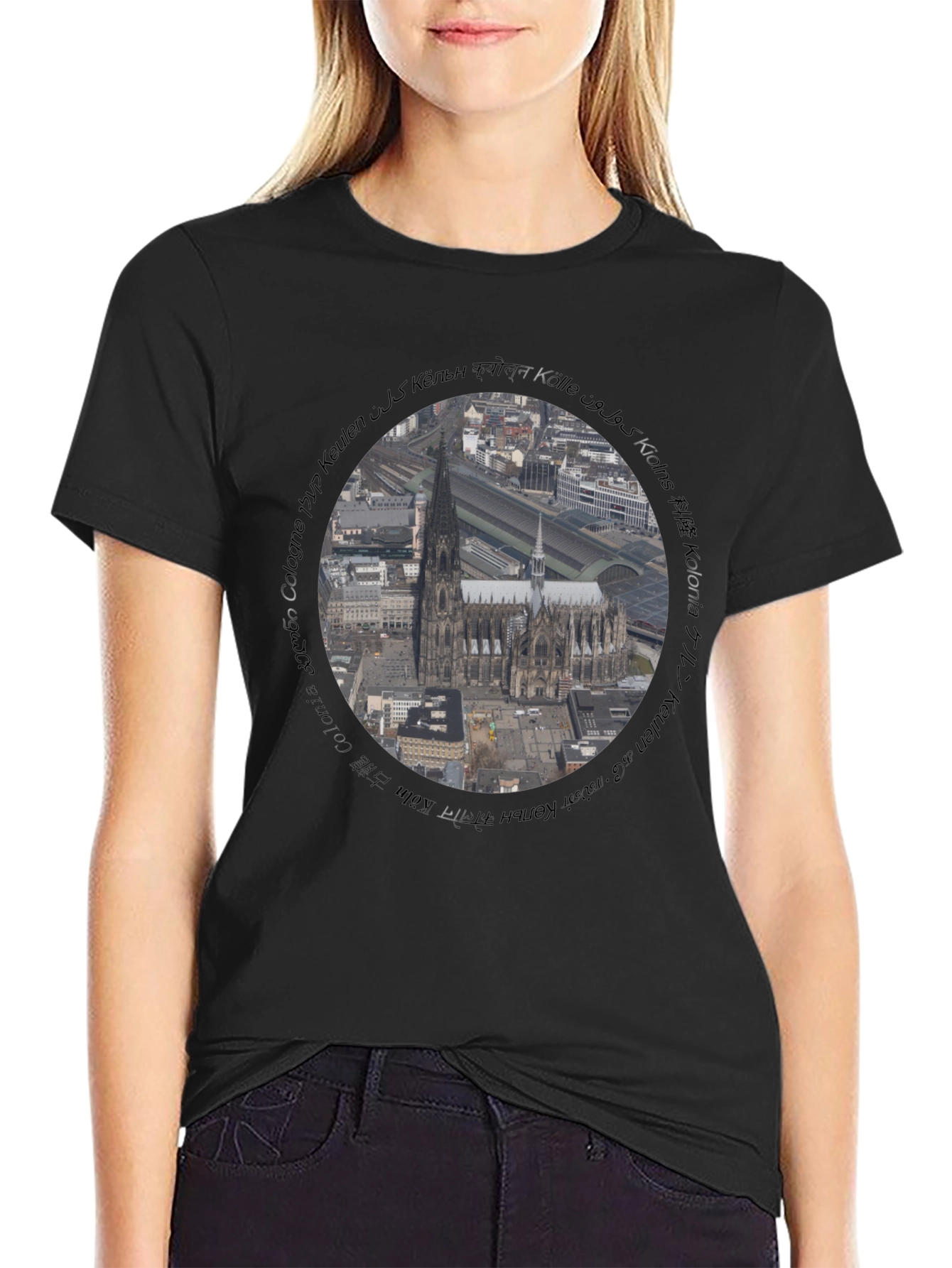 Cologne Cathedral Graphic T-Shirt