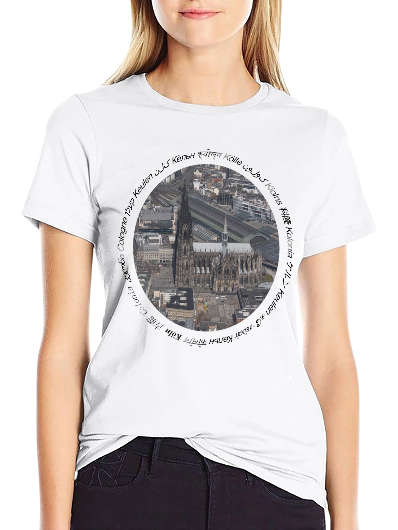 Cologne Cathedral Graphic T-Shirt