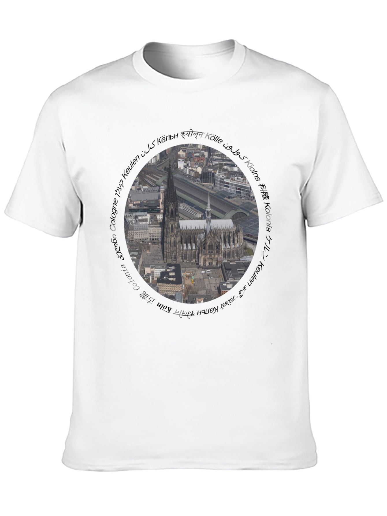 Cologne Cathedral Graphic T-Shirt