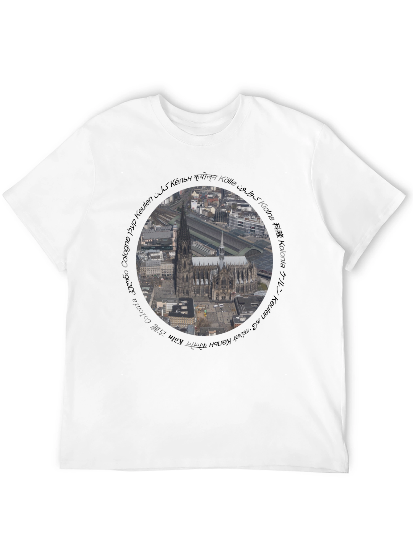 Cologne Cathedral Graphic T-Shirt