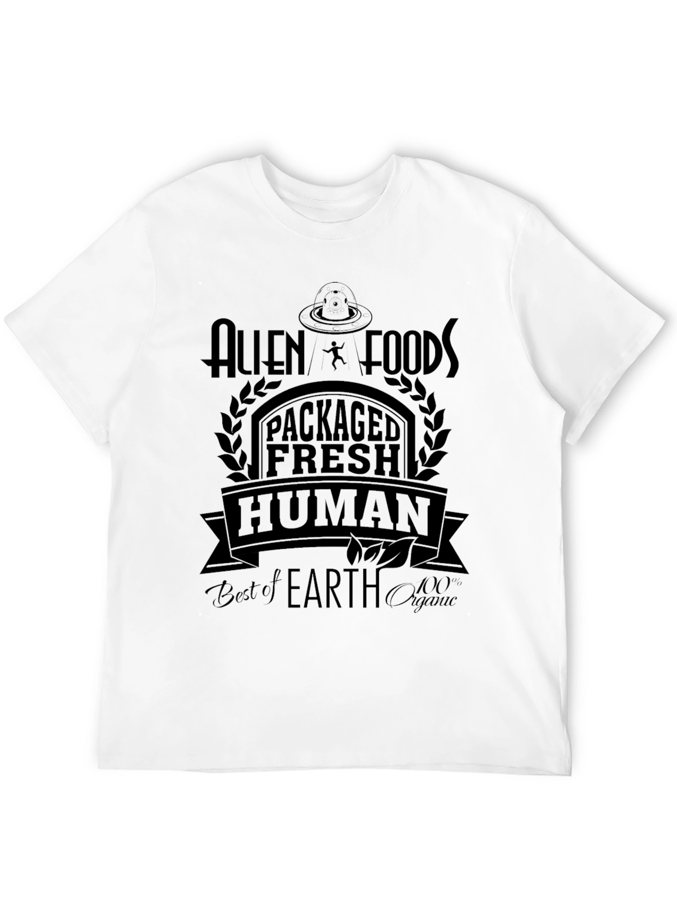 Alien Foods Packaged Fresh Human T-Shirt