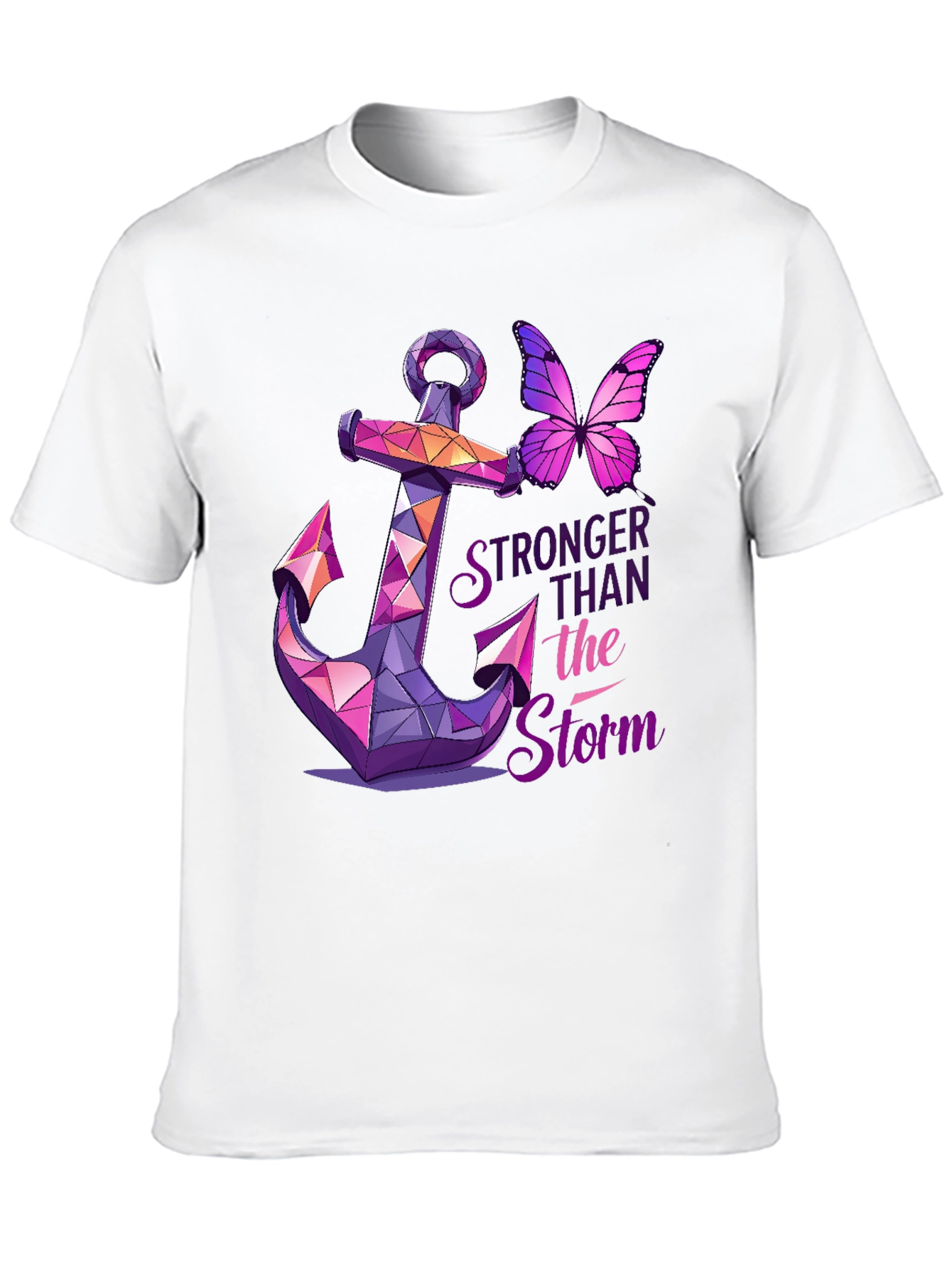 Stronger Than The Storm Graphic T-Shirt