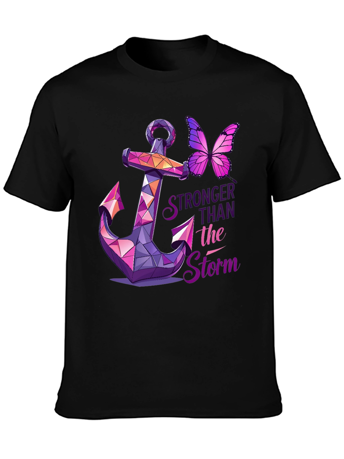 Stronger Than The Storm Graphic T-Shirt