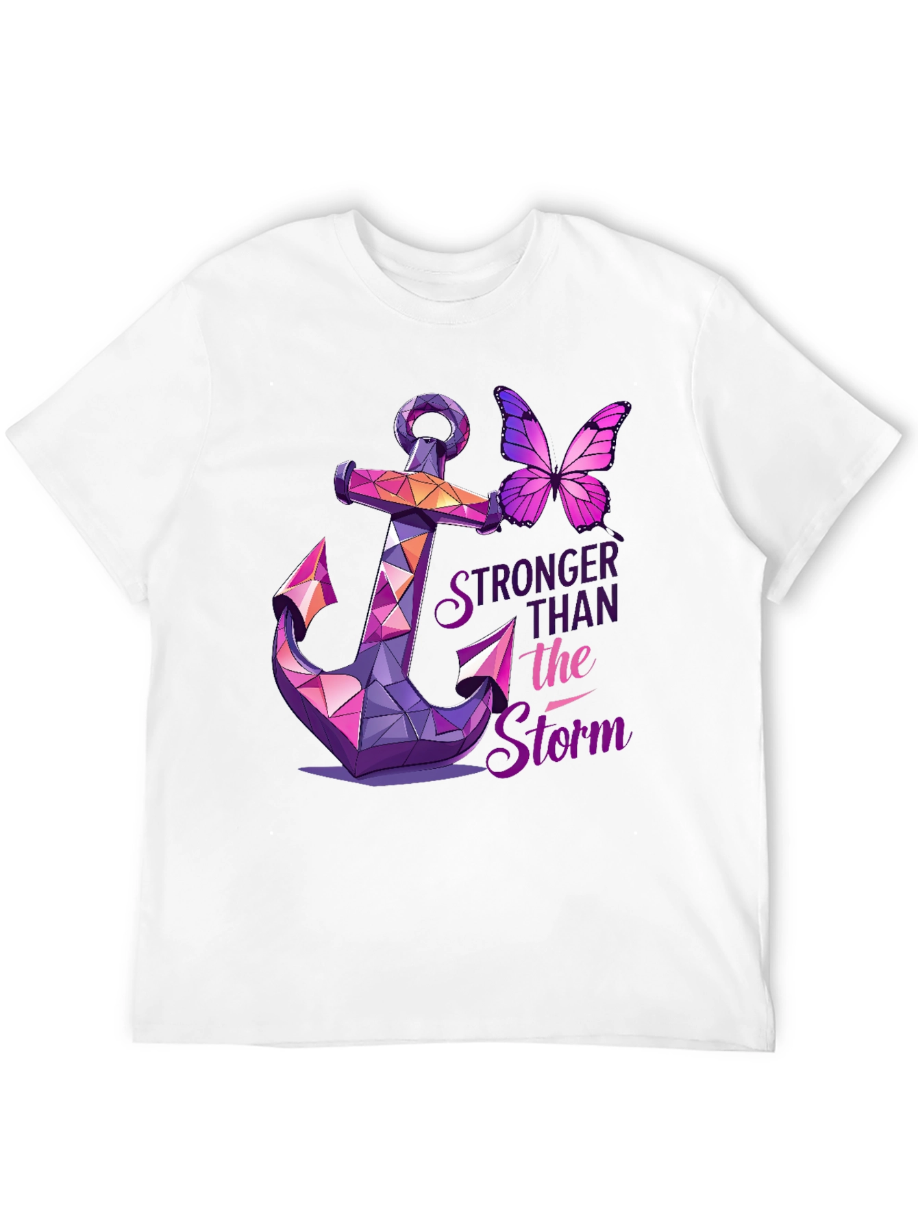 Stronger Than The Storm Graphic T-Shirt