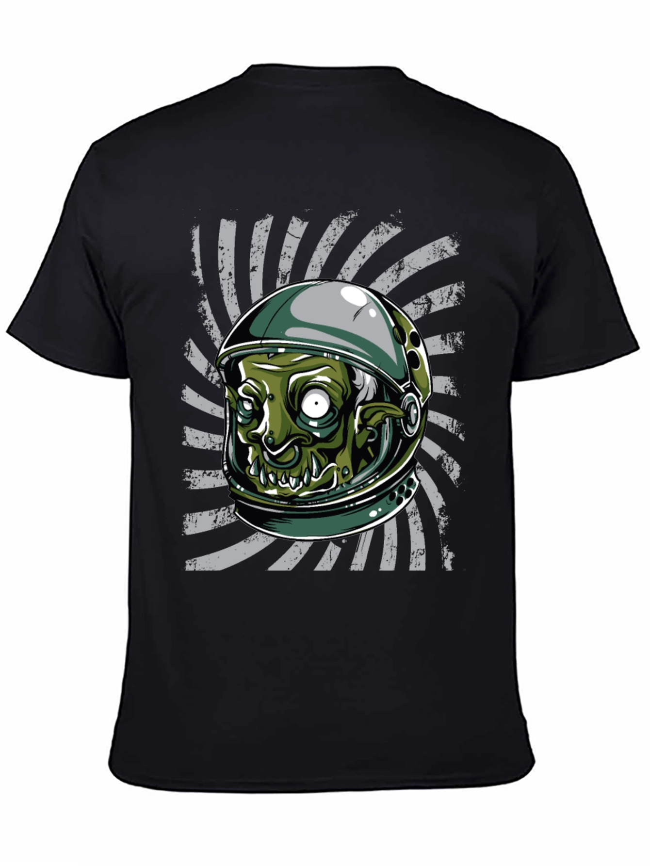 Zombie Astronaut Graphic T-Shirt - Sci-Fi Style