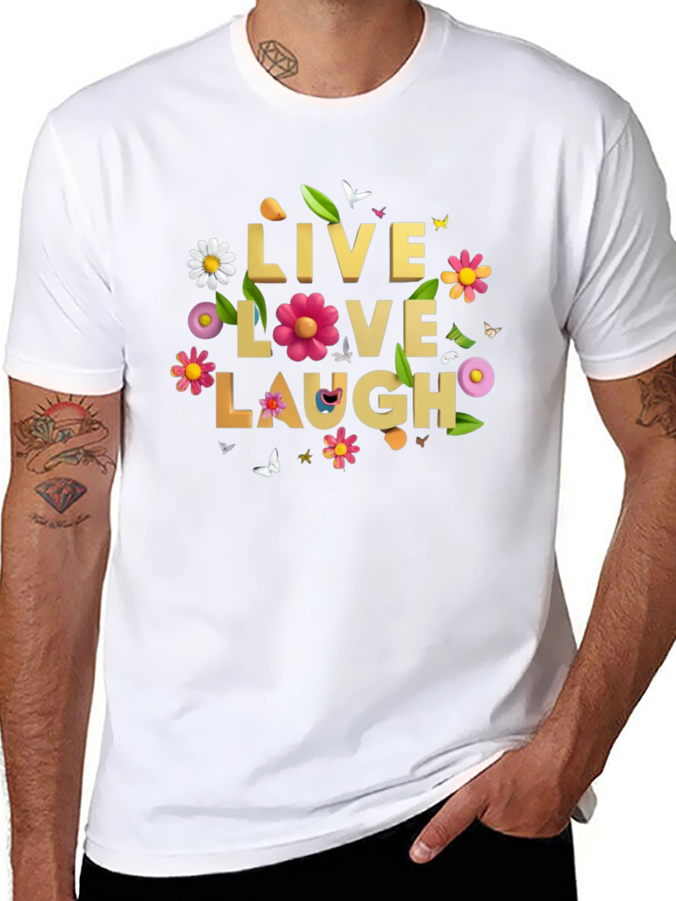 Live Love Laugh Graphic Tee