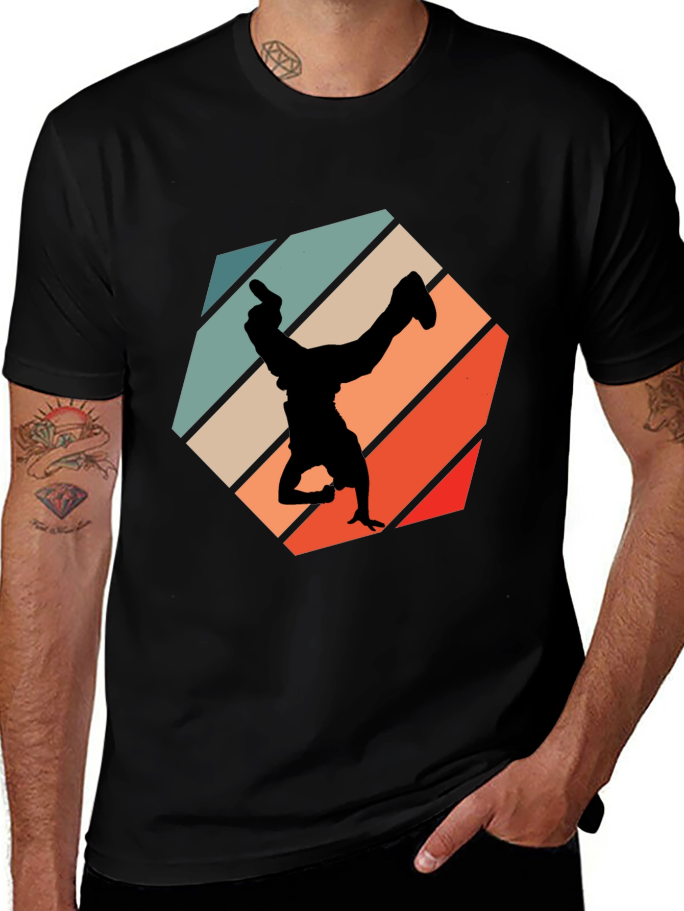 Retro Breakdancer T-Shirt
