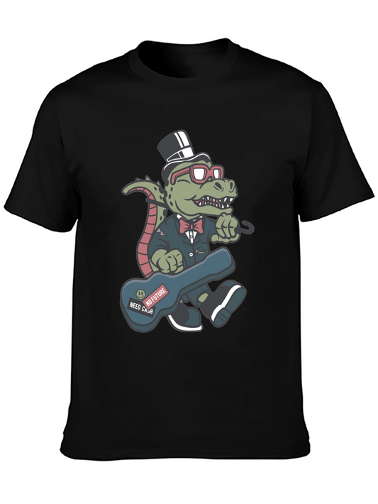 Dapper Gator Tee: No Future Need Cash