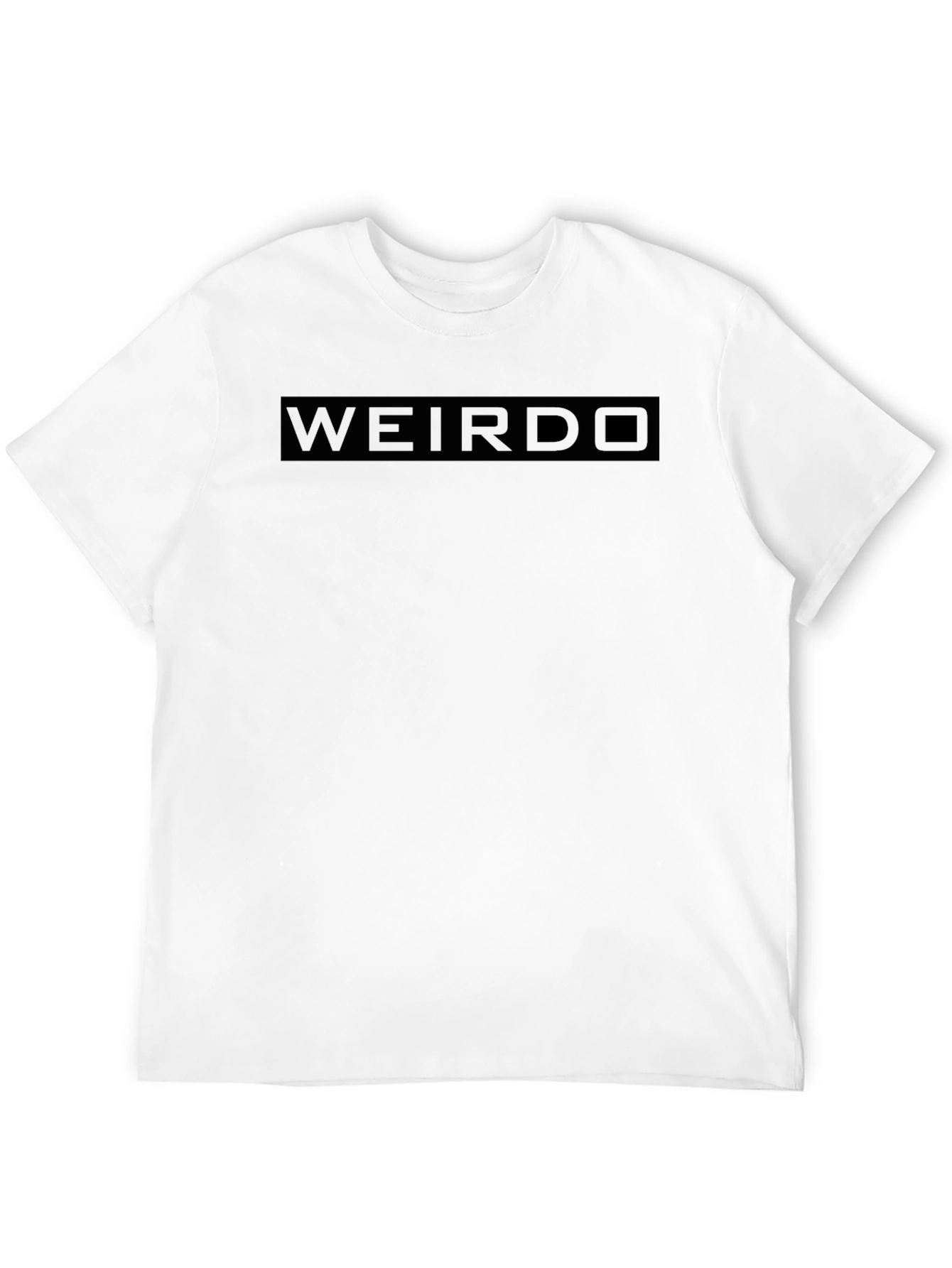 Weirdo Graphic Print Crew Neck T-Shirt