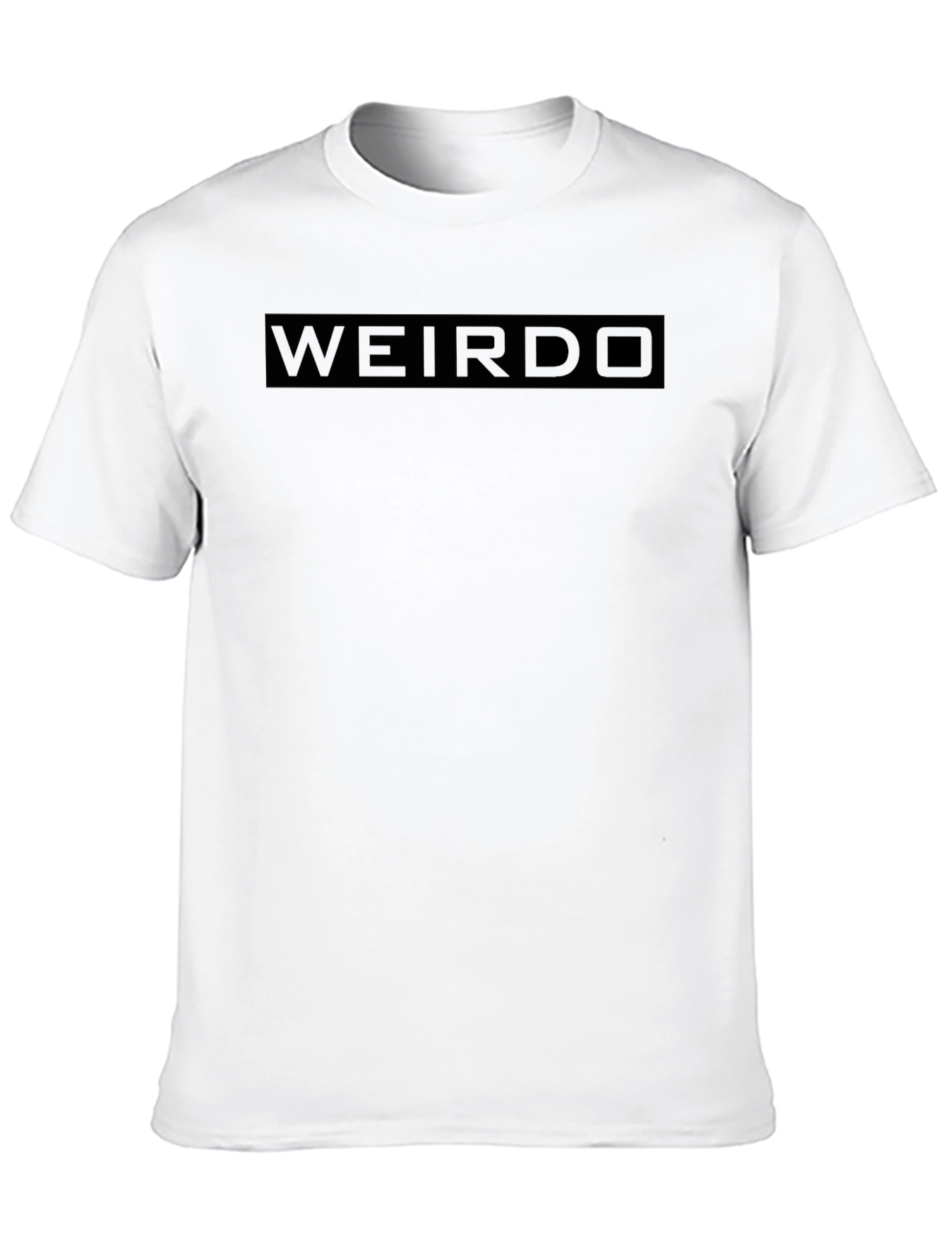 Weirdo Graphic Print Crew Neck T-Shirt