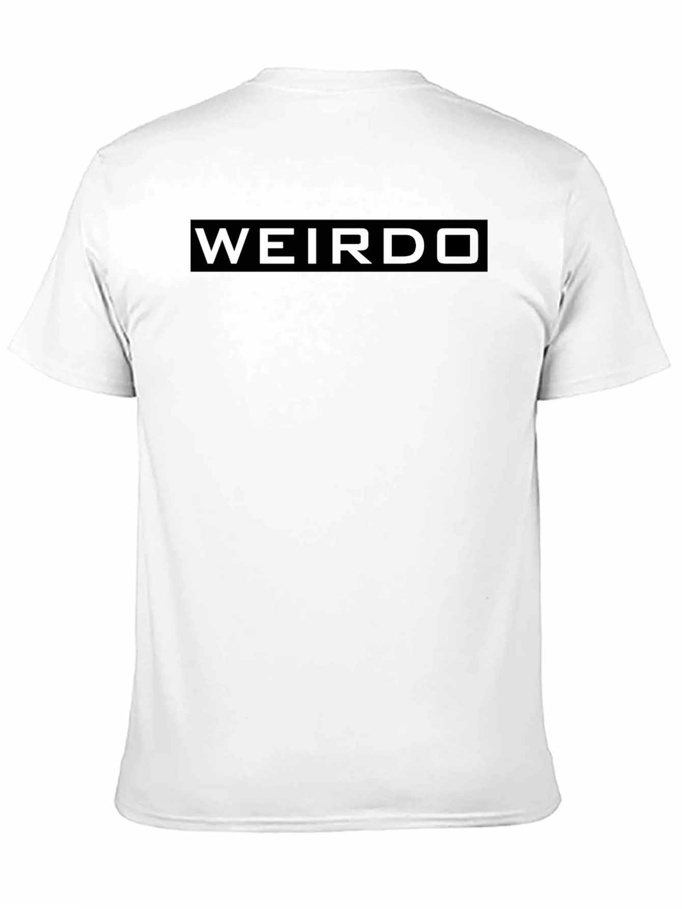 Weirdo Graphic Print Crew Neck T-Shirt