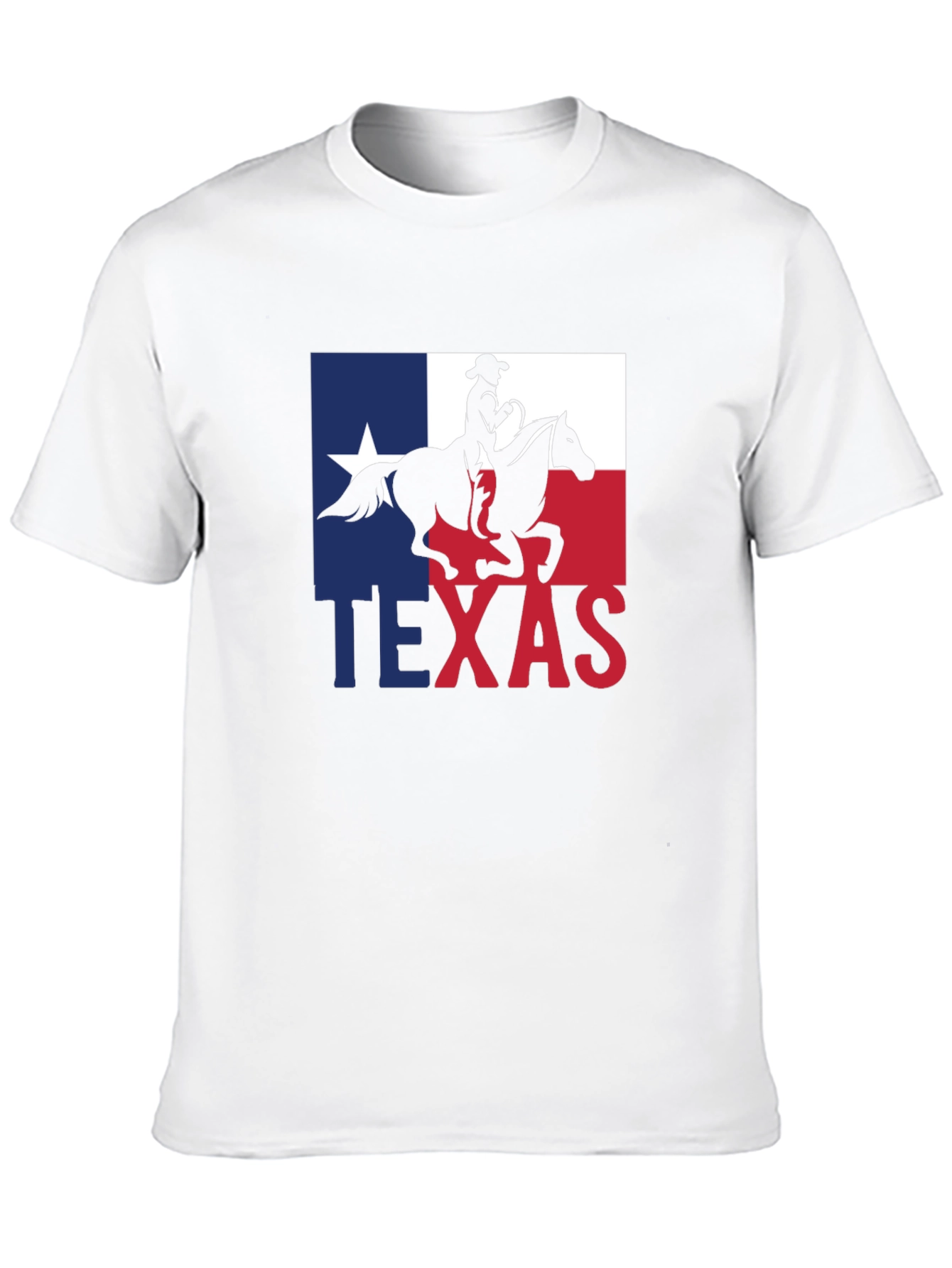 Texas Pride Cowboy Graphic T-Shirt