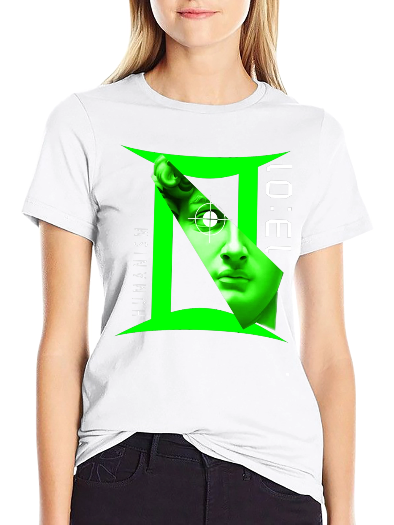 Humanism Graphic Tee - Modern Art T-Shirt